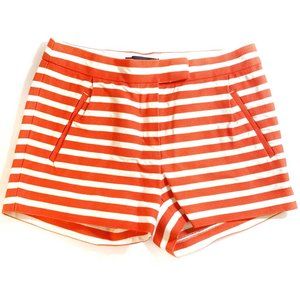 NWOT J. Crew | High Rise Striped Shorts, Size 00